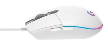 Mysz przewodowa LOGITECH G102 Lightsync Biały