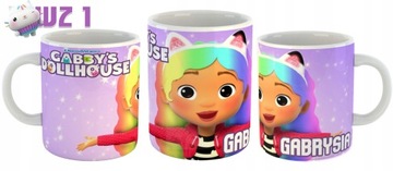 КОМПЛЕКТ ФУТБОЛКА, КРУЖКА, КОШКА ДОМ, ГАБИ ДЛЯ ДЕТЕЙ 5 лет