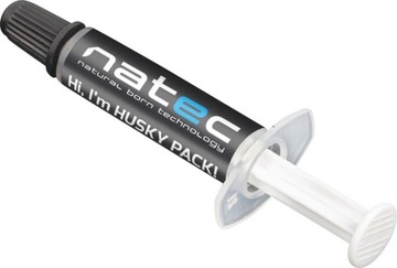 Pasta termoprzewodząca Natec Husky 1g w strzykawce