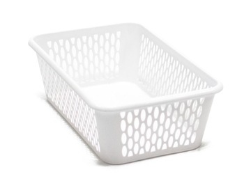 KOSZYK KOSZYCZEK organizer przyprawy biały 25x16