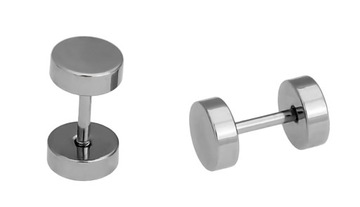 KOLCZYK TUNEL OSZUKANY FAKE PLUG PIERCING 6mm
