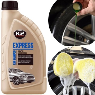 SZAMPON SAMOCHODOWY K2 EXPRESS CAR SHAMPOO 1L