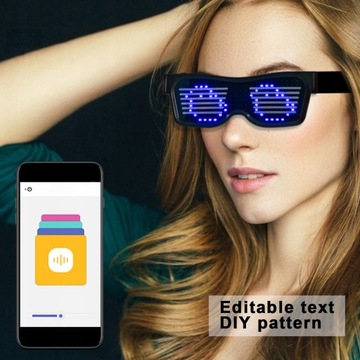 Управление через приложение для светодиодных очков Smart