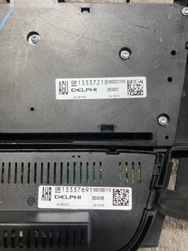 ASTRA J PANEL AUTORÁDIO KLIMATIZACE 13337691