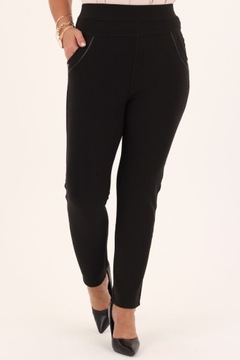 БРЮКИ ИЗ ХЛОПКОВОГО ЭЛАСТИКА НА РЕЗИНКЕ, МОДНЫЙ МАТЕРИАЛ ТРУБА