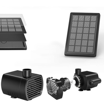 СОЛНЕЧНЫЙ ФОНТАН САДОВЫЙ НАСОС ДЛЯ ФОНТАННОГО ПРУДА