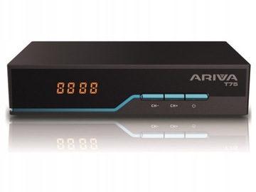 Dekoder Tuner ARIVA T75 DVBT2 H.265/HEVC PILOT Bluetooth