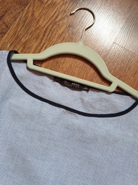 БАЗОВОЕ ПЛАТЬЕ ZARA ИЗ ХЛОПКА С Оборками M