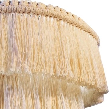 Абажур макраме, подвесной светильник