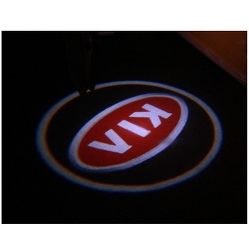 KIA LED LOGO ŚWIATŁO PROJEKTOR Niro Sportage Ceed Stonic + GRATIS BATERIE