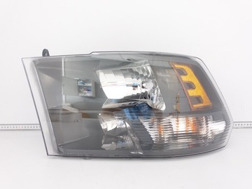 DODGE RAM 1500 2500 3500 15-24 SVĚTLO LEVÝ OBYČEJNÁ HALOGEN BLACK NOVÁ ORIG.