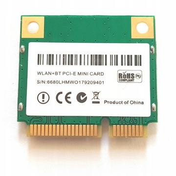 КАРТА Wi-Fi 6E INTEL AX210 HMW Mini PCI-E AX AC BT, трехдиапазонная 2,4/5/6 ГГц