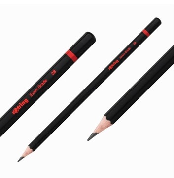 Карандаш деревянный Rotring Black 2B