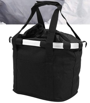 КОРЗИНА ДЛЯ ВЕЛОСИПЕДА ПЕРЕДНЯЯ КРЫШКА КОРЗИНЫ CLICK ЧЕРНАЯ