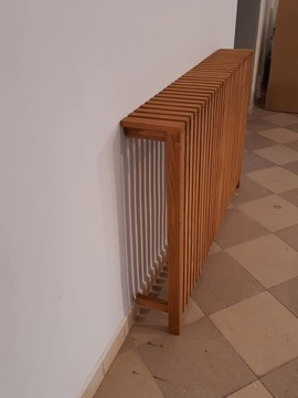 Drewniana osłona na grzejnik 115x25 i wys 82cm pod parapet