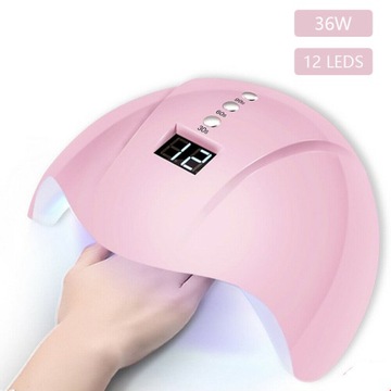 36W Nail Art USB lampa do paznokci UV 12 led Light