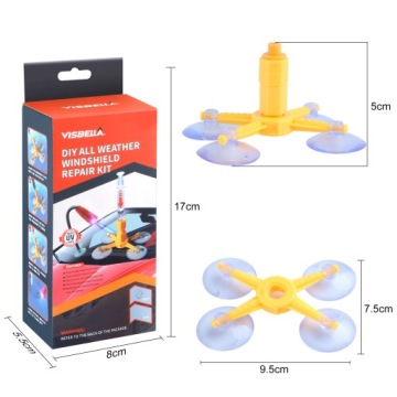 КОМПЛЕКТ ДЛЯ РЕМОНТА СТЕКЛА АВТОМОБИЛЯ, КЛЕЙ
