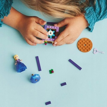 LEGO DISNEY PRINCESS WIRUJĄCA ROSZPUNKA ZESTAW 43214 PREZENT