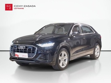 Audi Q8 SUV 3.0 55 TFSI 340KM 2019 Audi Q8 HAK Matrix LED BANG Head-Up Dociagi 3.0 Benzyna 340KM