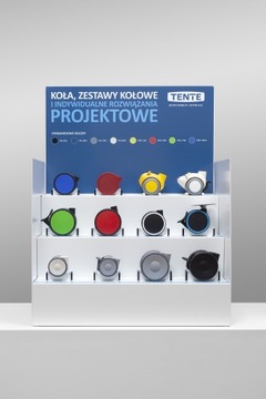 KÓŁKO KOŁO z hamulcem TENTE średnica 75 mm 75 kg
