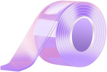 НАНО ДУЮЩАЯ ЛЕНТА ПУЗЫРЬКА ЛЕНТА DIY НАБОР НАКЛЕЙКИ ФИОЛЕТОВЫЙ