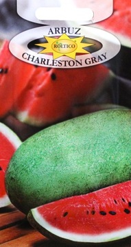 Arbuz Charleston Gray podłużny do 15 kg słodki nasiona 1g