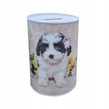 Металлический банк на рынке 22 см