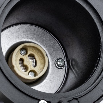 Верхний светильник Уличный светильник ВСТРАИВАЕМОЕ ЗАЗЕМЛЕНИЕ IP65 GU10