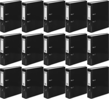 Segregator A4 50mm na dokumenty VauPe FCK dźwigniowy czarny x 15 sztuk