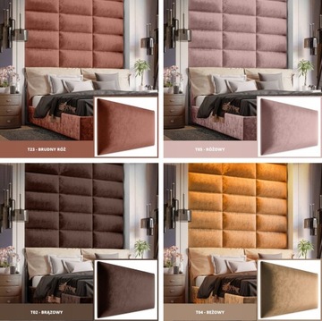 МЯГКИЕ СТЕНОВЫЕ ПАНЕЛИ, 3D ИЗГОЛОВЬЕ, 40x30