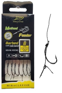 Haki teflonowe z igłą do Metody Method Feeder 6