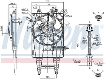 NISSENS 85162 VENTILÁTOR CHLAZENÍ MOTORU