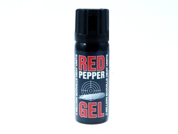 Gaz pieprzowy obronny Red Pepper Gel Graphite 50 ml stożek