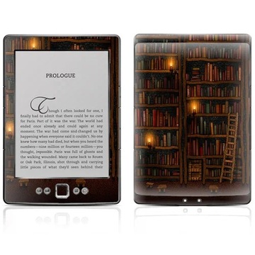 Kwiatowy wzór naklejki na skórkę Amazon Kindle