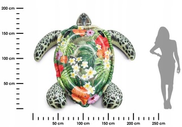 Игрушка для плавания черепаха 191 x 170 см INTEX 57555