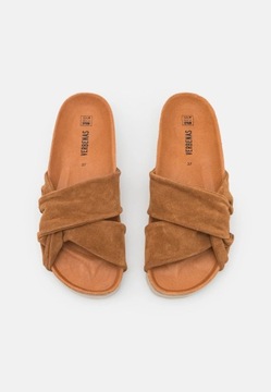 VERBENAS ROMA RODA - Шлепанцы из натуральной кожи, размер 41