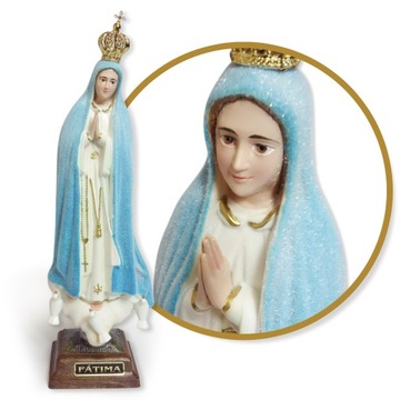 FIGURA MATKI BOŻEJ FATIMSKIEJ higroskopijna 30 cm