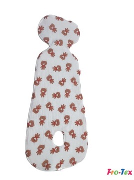 Муслиновая вставка против пота в автокресло/коляску 6-12 месяцев.