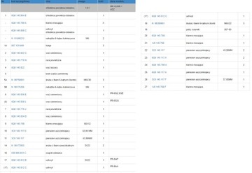 ZESTAW USZCZELEK ZAWORU EGR SEAT IBIZA 6L 1.9 TDI ASZ