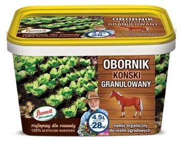 OBORNIK KOŃSKI GRANULOWANY FLOROVIT NAWÓZ PRO NATURA 4,5L