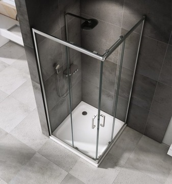РАЗДВИЖНАЯ ДУШЕВАЯ КАБИНА DS5000 - ЛЕЙДЕН 90x90