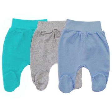 Półśpiochy 68 cm 3-pak BASIC boy