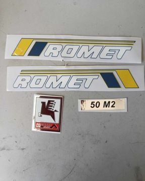 Romet pony 50 M2 motorynka kpl naklejek