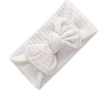 Szeroka OPASKA na głowę dla niemowląt dla dziewczynki