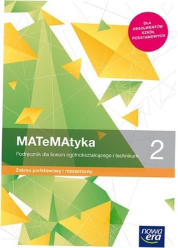 Matematyka 2 Podręcznik ZpiR Nowa Era 2020