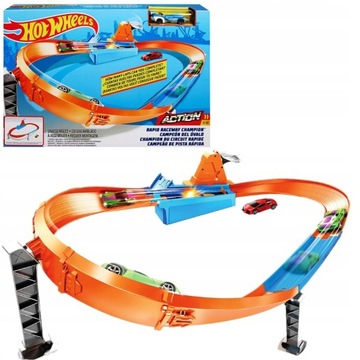 HOT WHEELS TOR PĘTLA ZESTAW SZYBKI WYŚCIG GJM75