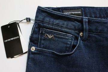 Emporio Armani spodnie Slim rozm 34-32 pas 90 cm