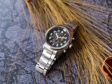 MĘSKI ZEGAREK CITIZEN AT2480-81L ECO-DRIVE TYTAN