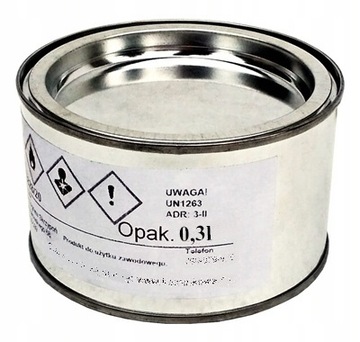 LAKIER FARBA ŻAROODPORNA DO PIECA TŁUMIKA 800C 0,3L CZARNA/GRAFIT