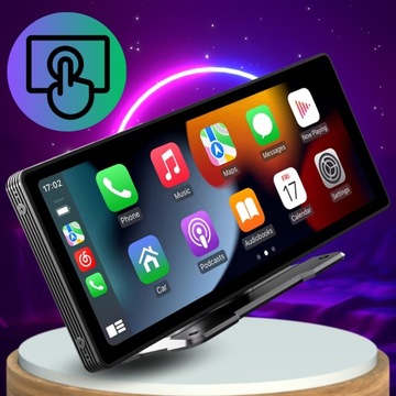 RADIO STACJA MULTIMEDIALNA MONITOR ANDROID AUTO APPLE CARPLAY DVR KAMERA